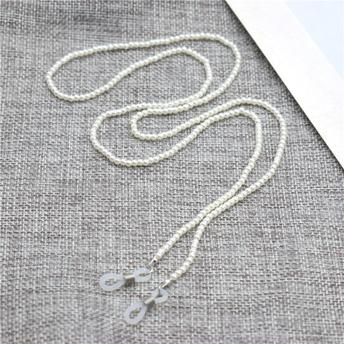 Elegante Perlen Brille Kette Karnz