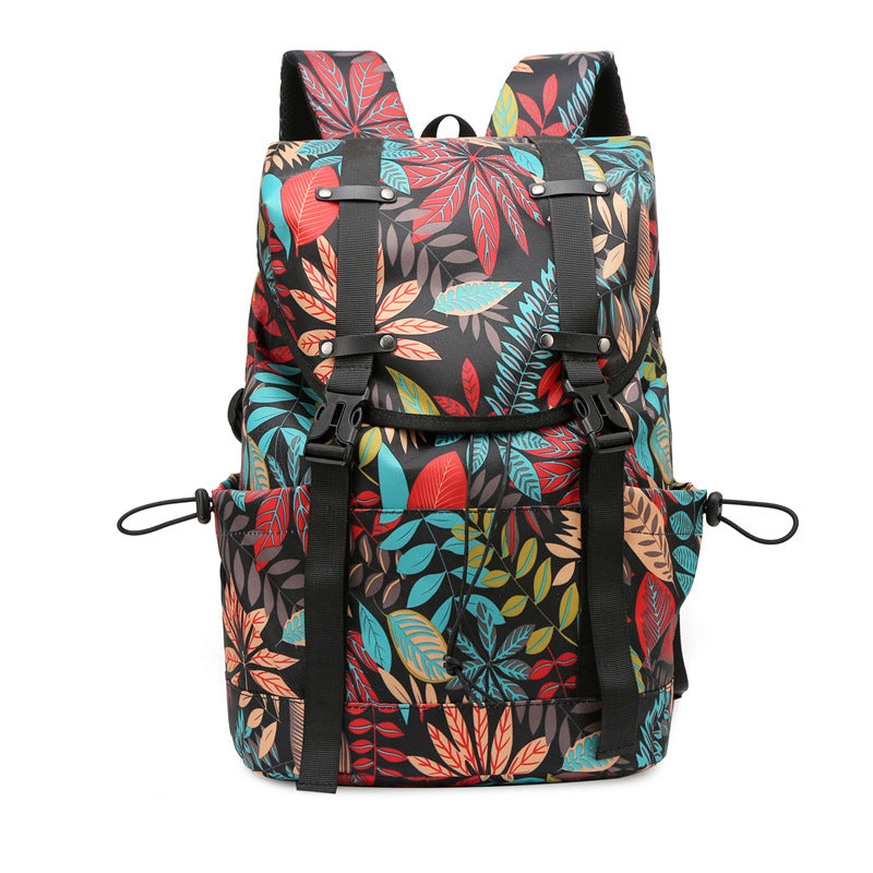 WoStylish Floral Print Rucksack Karnz
