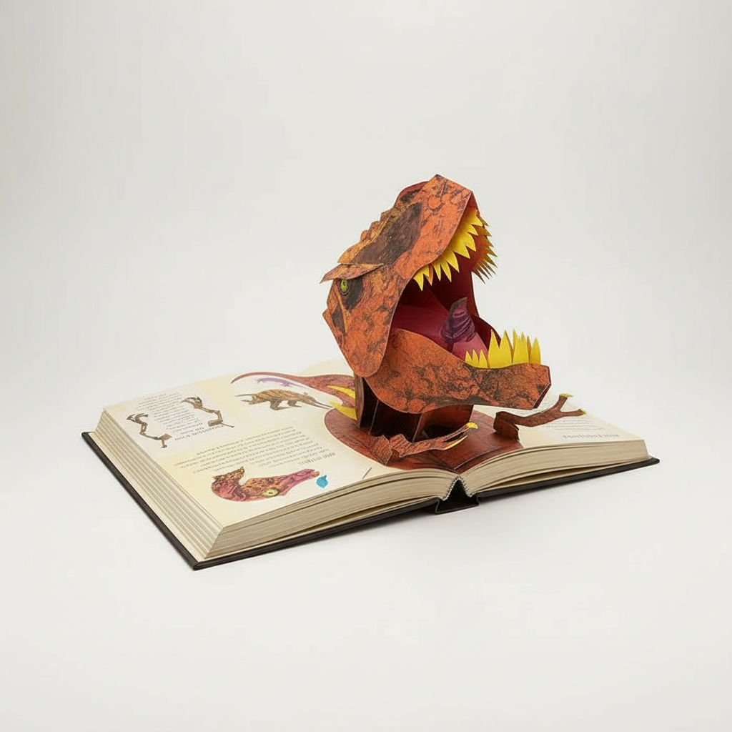 3D Pop-up Buch Dinosaurier