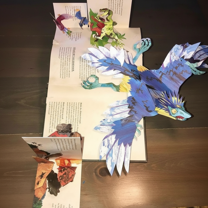 3D Pop-up Buch Dinosaurier