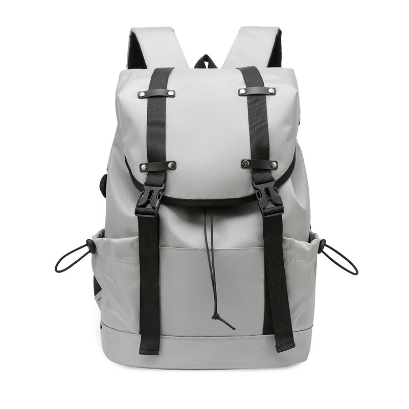 WoFloral Muster Multi-Kompartiment Rucksack Karnz