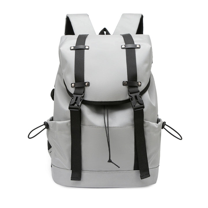 WoFloral Muster Multi-Kompartiment Rucksack Karnz