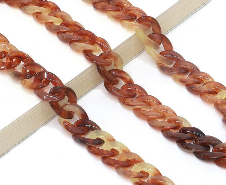 Trendy Chunky Link Brillen Kette Karnz