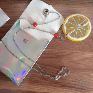 Elegante Perlen Brillen Kette Karnz