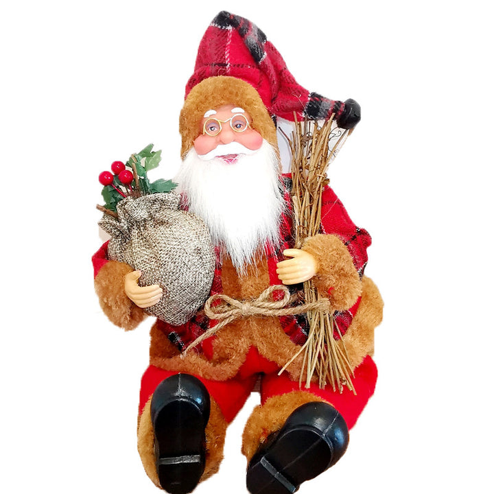 Dekorative Weihnachtsmann Figuren