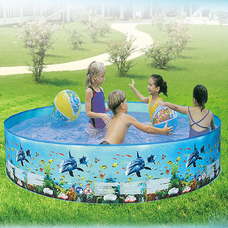 Unisex aufblasbares Kinder-Schwimmbecken Karnz