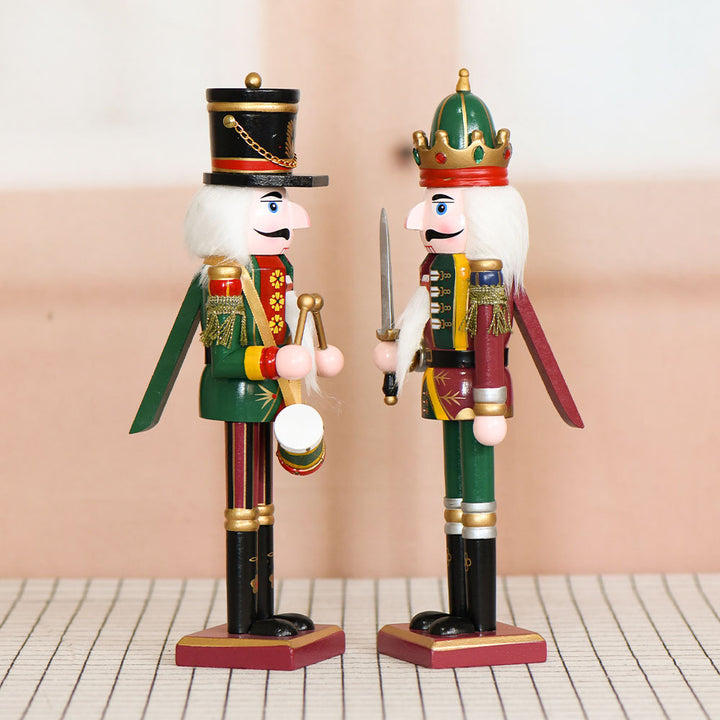 Nussknacker-Figur aus Holz, 30 cm, klassisches Design