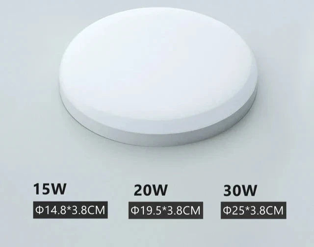 Wasserdichte LED-Feuchtigkeit Deckenleuchte – Ideal für Badezimmer, Küche und Keller | Karnz
