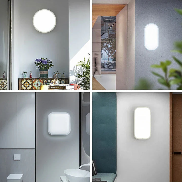 Wasserdichte LED-Feuchtigkeit Deckenleuchte – Ideal für Badezimmer, Küche und Keller | Karnz