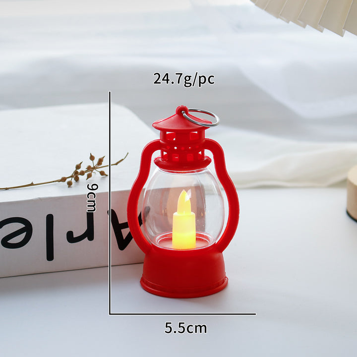 Dekorative LED-Laterne im Vintage-Stil