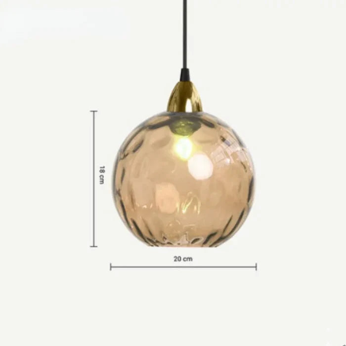 Glas Sphere Pendelleuchte - LumiSphere | Karnz