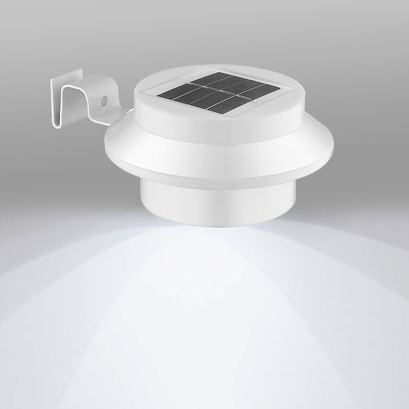 Solarzylinder-LED-Außen-Wasserdichte-Zaun-Wand-Sconces-Lampe | Karnz