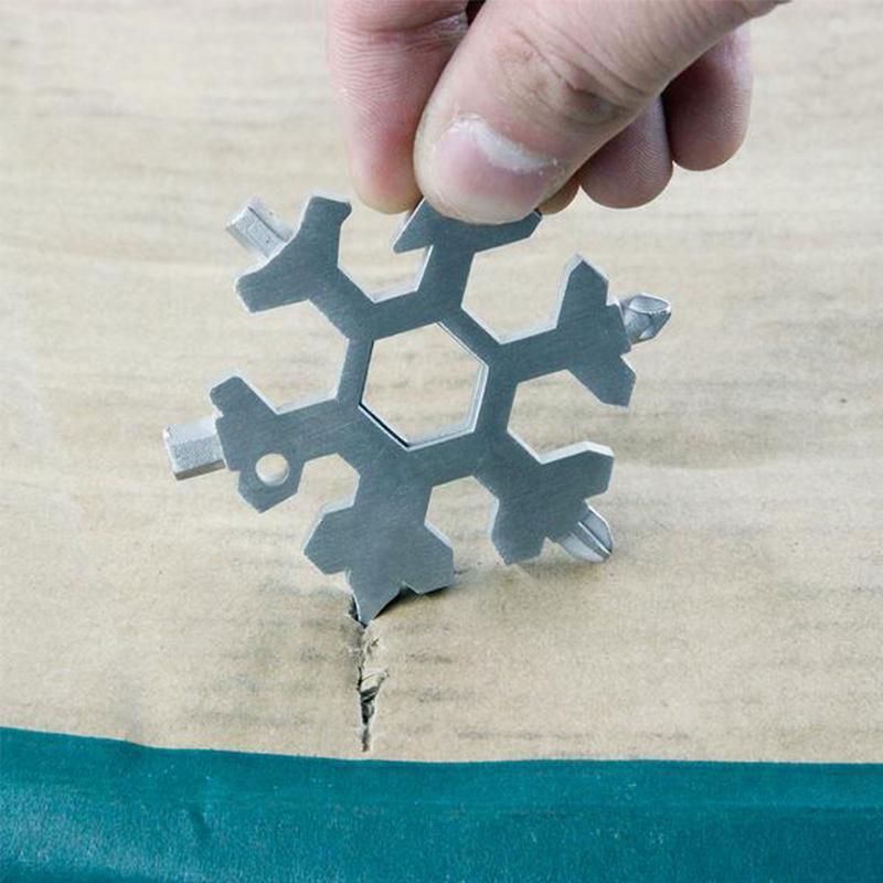 18-in-1 Schneeflocken Multi-Tool Geschenkset | Karnz