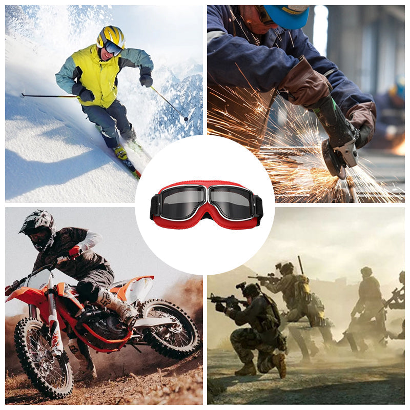 Karnz | Vintage-Motorradbrille