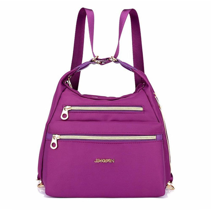 Tasche mit doppelten Reißverschlüsse, Rucksack, Handtasche und Umhängetasche | Karnz