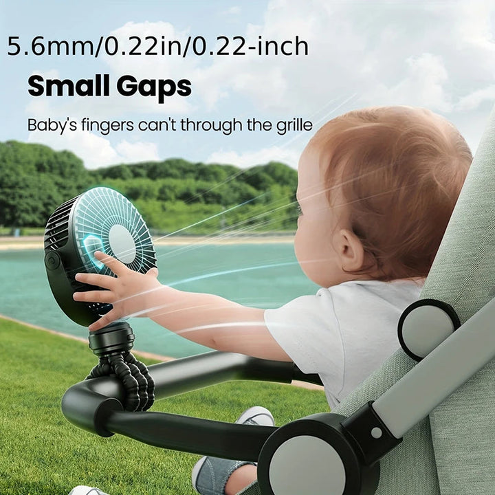 Mini tragbarer Kinderwagen Ventilator | Karnz
