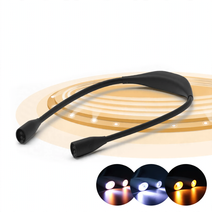 Tragbares LED-Nackenlicht für Outdoor und Studium