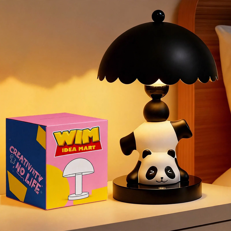 Panda Tischlampe, Nachttischlampe