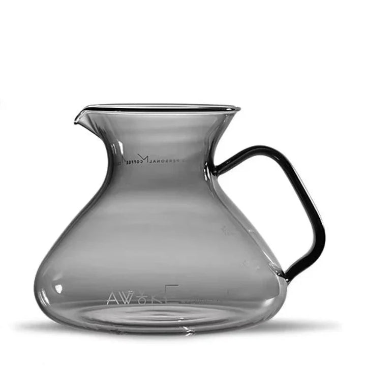 15oz Glas Pour Over Kaffee Server Hitzebeständige Tropf-Brühkanne | Karnz