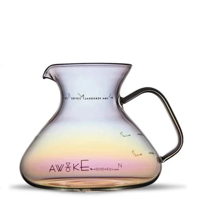 15oz Glas Pour Over Kaffee Server Hitzebeständige Tropf-Brühkanne | Karnz