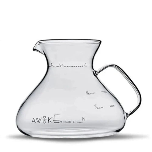 15oz Glas Pour Over Kaffee Server Hitzebeständige Tropf-Brühkanne | Karnz