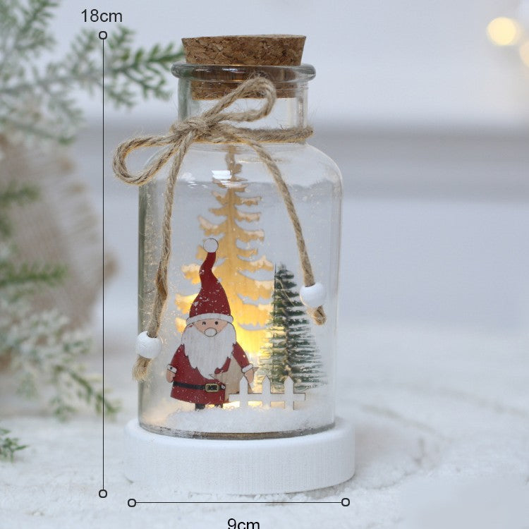 Dekorativer Weihnachtskranz mit LED-Beleuchtung