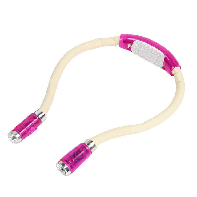 Tragbare LED-Nackenleuchte mit flexiblem Schlauch