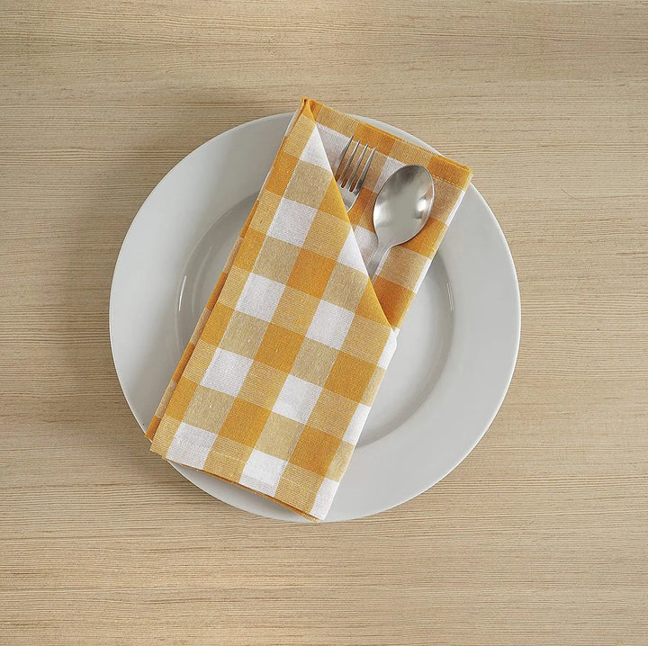 16" Wiederverwendbares Polyester Tischdecke Servietten Set Verdickte Platzdecken | Karnz