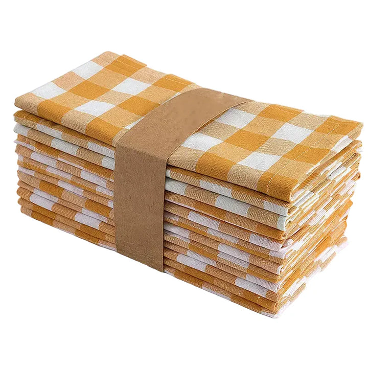 16" Wiederverwendbares Polyester Tischdecke Servietten Set Verdickte Platzdecken | Karnz