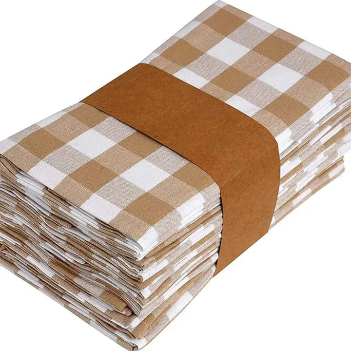 16" Wiederverwendbares Polyester Tischdecke Servietten Set Verdickte Platzdecken | Karnz