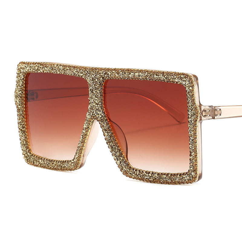 Damen extravagant gestaltete Sonnenbrille Karnz