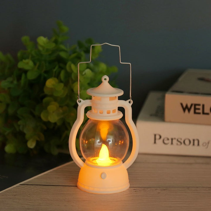 Dekorative LED-Laterne im Retro-Stil