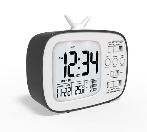 Digitaler Funkwecker mit Großem Led-Display Karnz