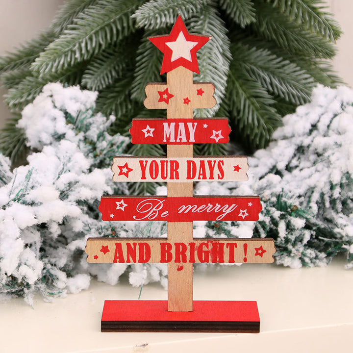 Dekoratives Weihnachtsbaum-Schild Karnz