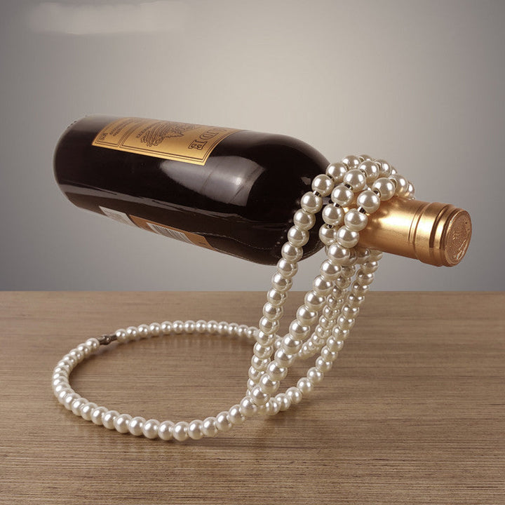 Elegante Kollektion schwimmender Weinflaschenhalter