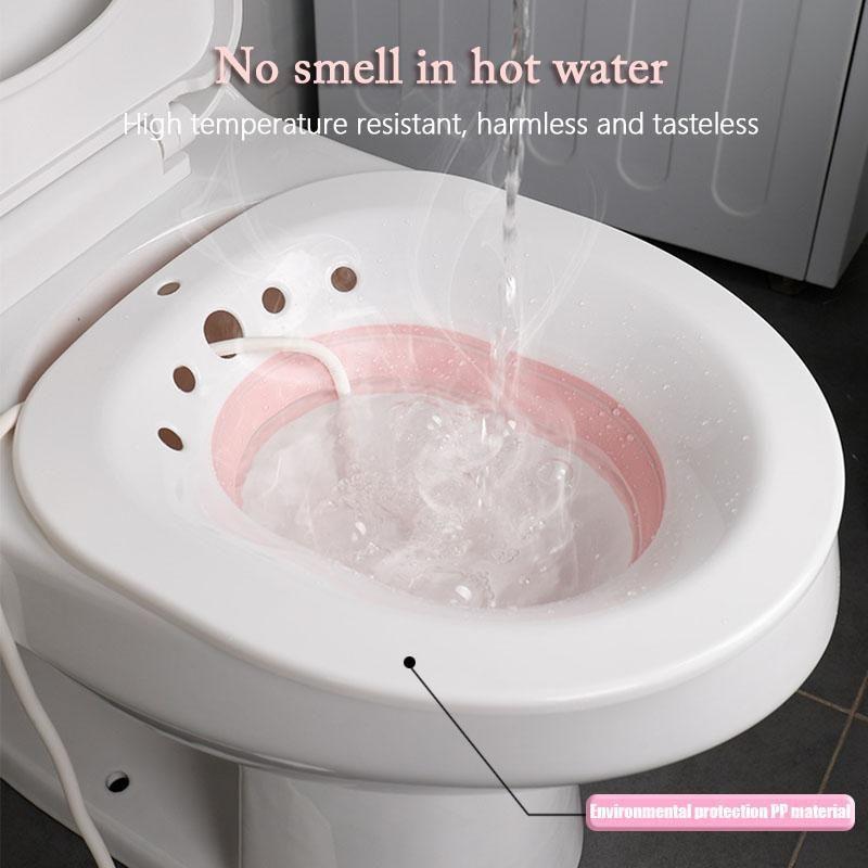 Sitzbadewanne für die Toilette