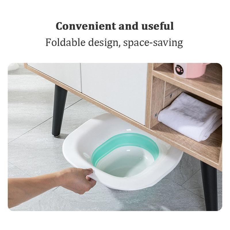 Sitzbadewanne für die Toilette