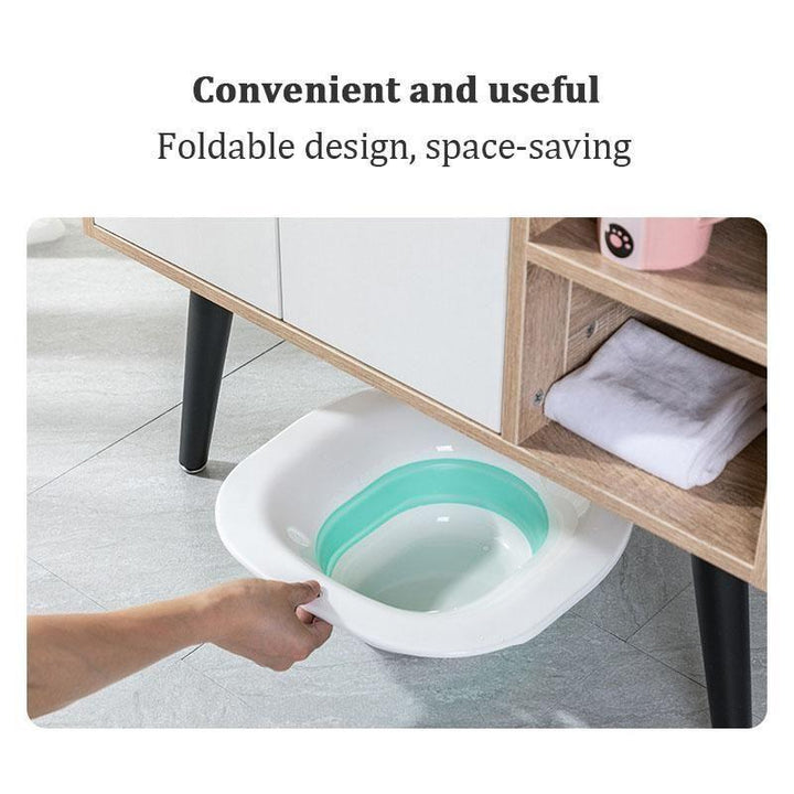 Sitzbadewanne für die Toilette