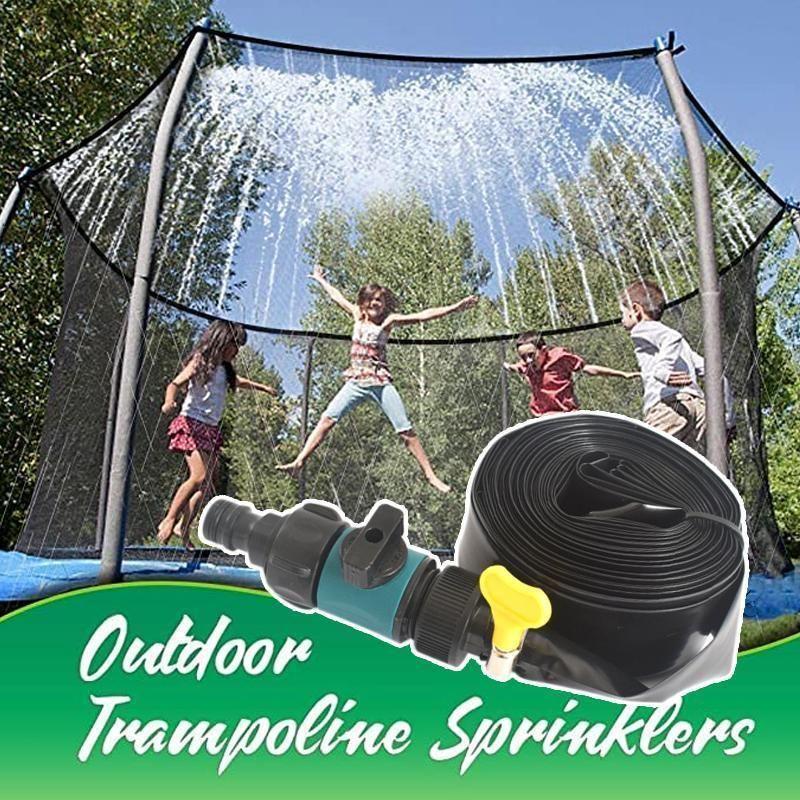 Trampolin-Wassersprinkler