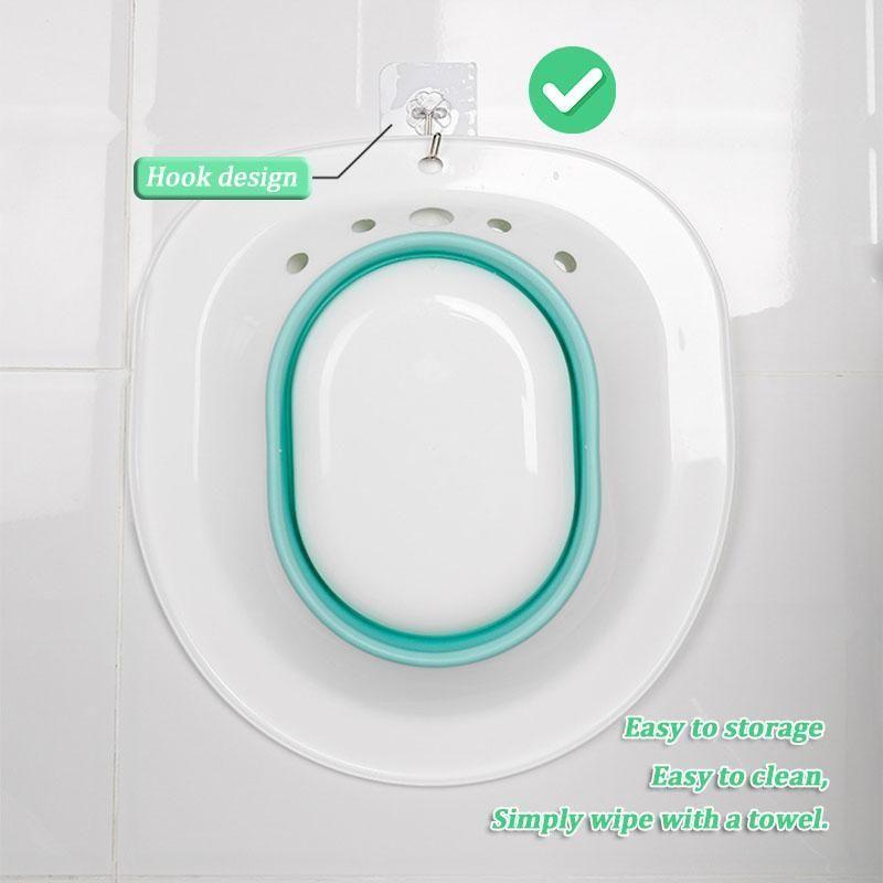 Sitzbadewanne für die Toilette