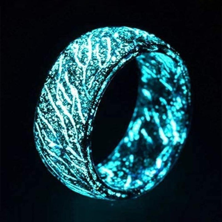 Unisex-Dekorations-Leuchtring