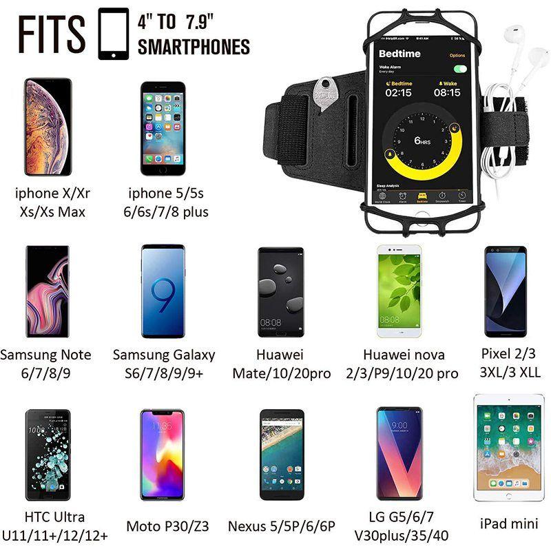 180° drehbares Handy-Armband zum Laufen