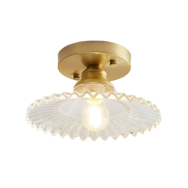 LumiCraft – Industrielle Deckenlampe mit grünem Glas-Schirm | Karnz