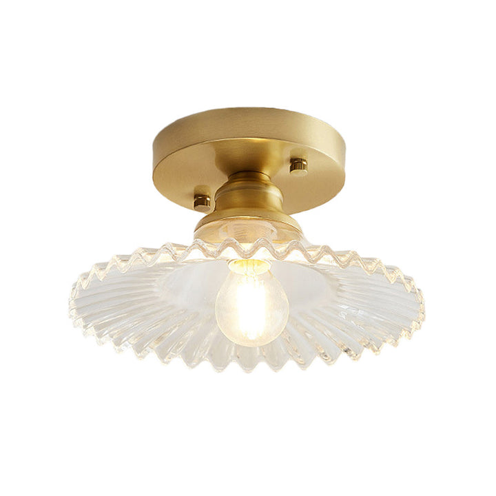 LumiCraft – Industrielle Deckenlampe mit grünem Glas-Schirm | Karnz