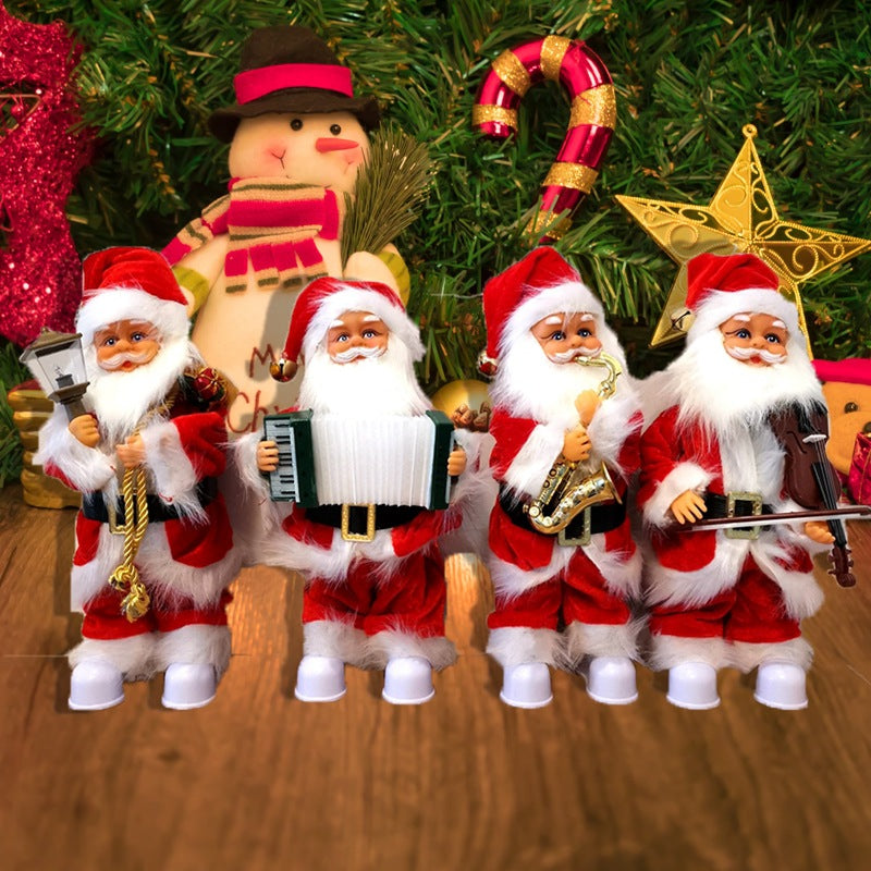 Musikartige Weihnachtsmann Figuren