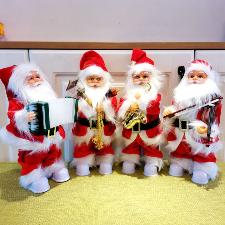 Musikartige Weihnachtsmann Figuren