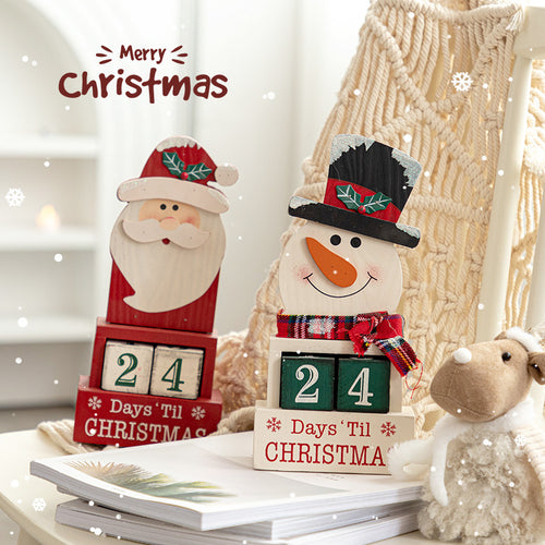 Weihnachts-Adventskalender aus Stoff