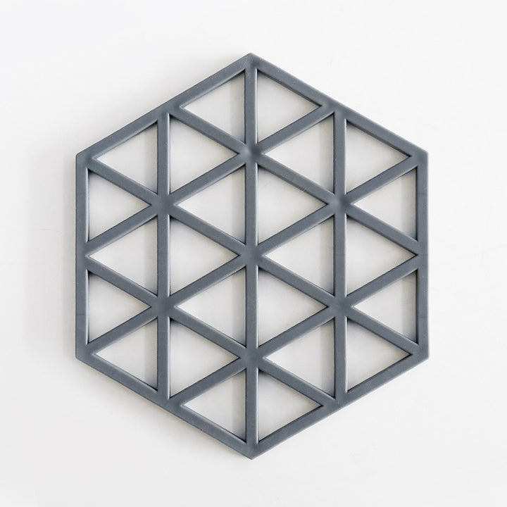 Unisex Silikon Untersetzer mit modernem geometrischem Design Karnz