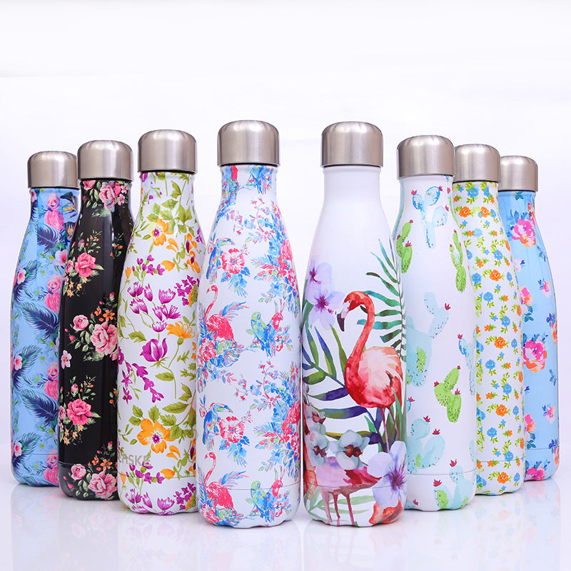 Damen Edelstahl Trinkflasche Karnz