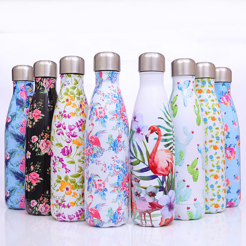 Damen Edelstahl Trinkflasche Karnz